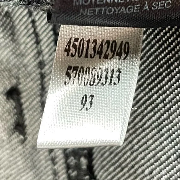 WHBM Modern Flare Jeans Women’s 4 Black Embellished Y2K Gorpcore Goth Casual - Picture 16 of 16